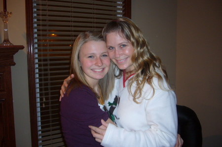 My neice and I at my 2009 Christmas back home