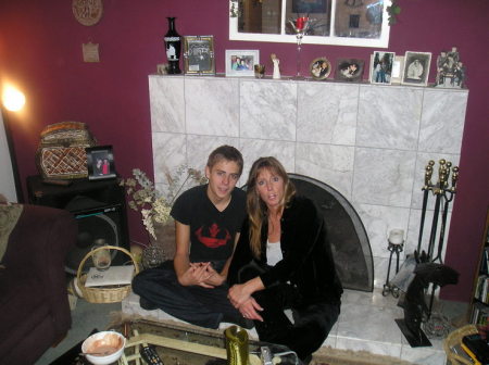 Son  and I  Xmas  2008