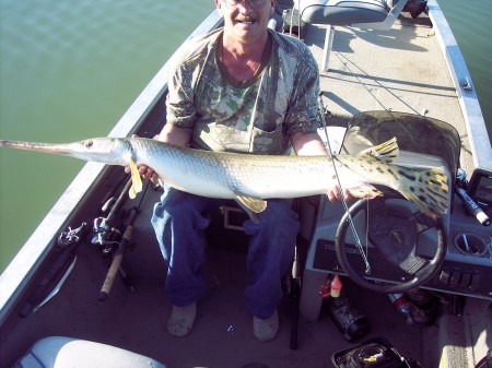 Hubby with Gar