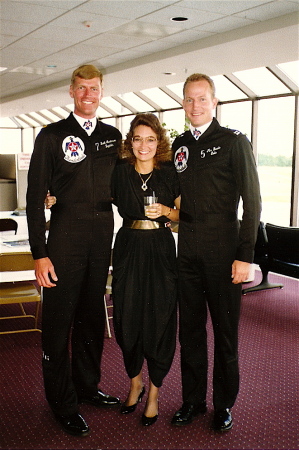 1989 with Thunderbird Pilots