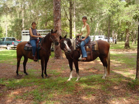 Cowboys for Christ camping and horsing around