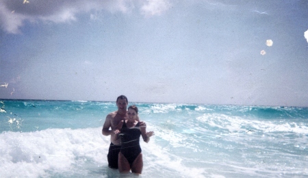 Jim and Sandy in Cancun