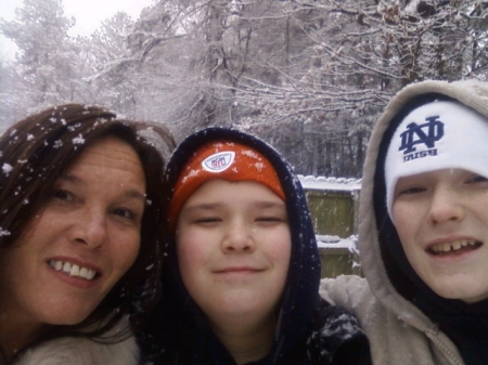 Lauren,Murphy&Cohen Winter 2010 Snow Day