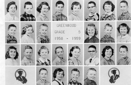 Miss Nichols 5th grade - 1958-59