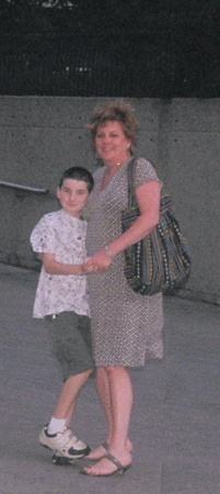 Myself and my son Jake in toronto 2008