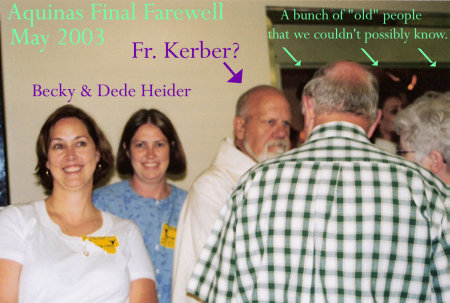 In the Cafeteria with Fr Kerber