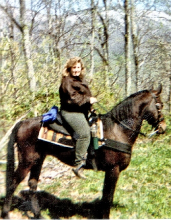 Maudene and Nitro Pisgah Nat'l Forest 1999