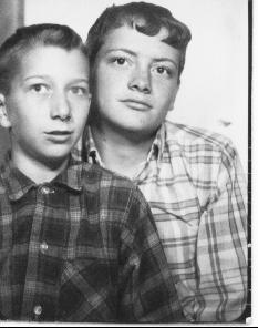 Me & Allen Borchers mid 60's