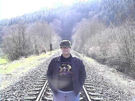 My step son Corey In Germany.