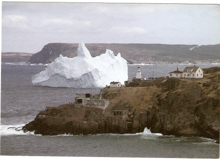 Iceburgs in the Atlantic Ocean