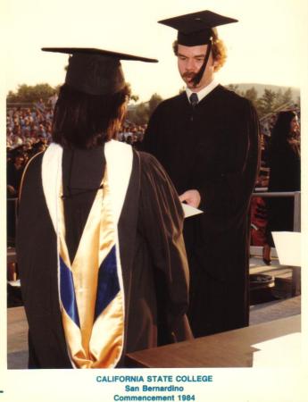 Graduation CSCSB June 1984