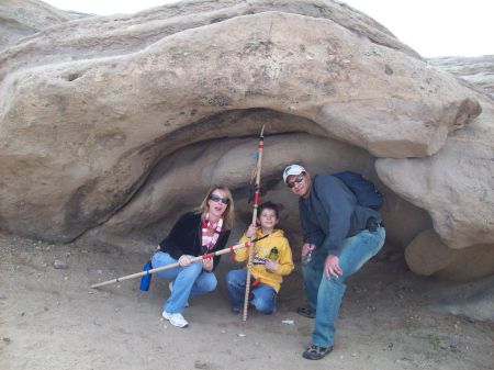 Hiking at Vasquez Rocks