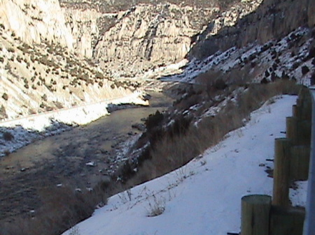 Wind River Canyon 2/1/09 WY.