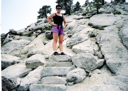 I climbed Half dome in Yosemite