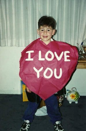 Andrew on Valentine 1995