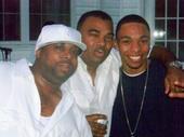 me, orville and tone at the all white affair