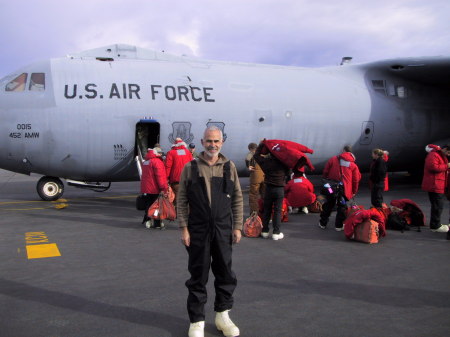 Arrival at McMurdo