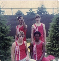 Christopher Powell 1981 South High Track Team