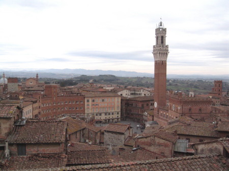 View of Siena, Italy