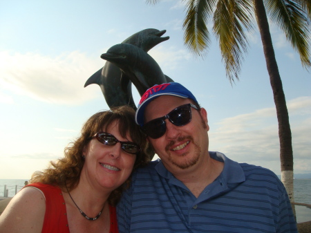 Steve and I in Puerto Vallarta - Oct 2008