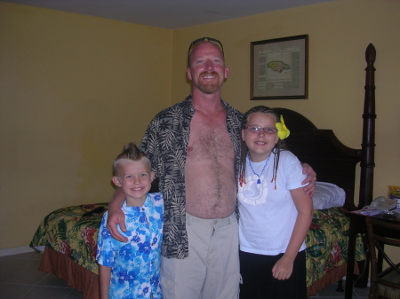 10yr Anniv. in Jamaica Hubby n kids