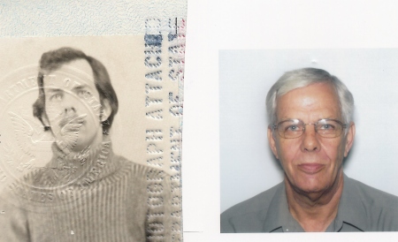 Passport Photos 1973 & 2008