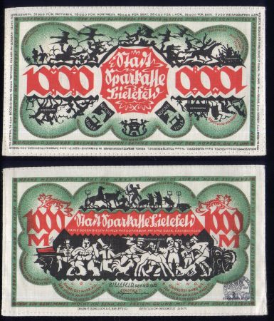 1922 Bielefeld 1000-Mark notgeld