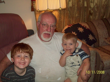 Jim and our greatgrandsons