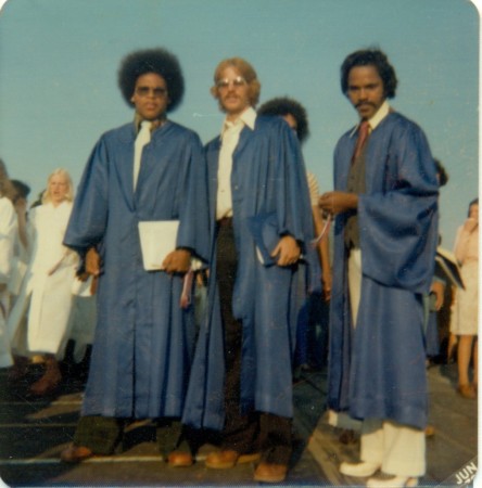 1976 Graduation  (Lonnie , Jay and Jerry)