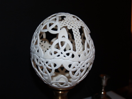 Celtic Ostrich Egg