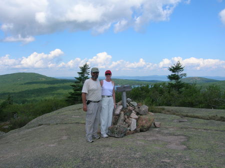 Hiking Acadia Nat'l Park, Maine  8/08