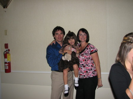 My Wife, Leanne, and daughter, Myla - '08