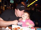 My hubby, Eric and daughter, Evie