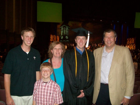 Oldest Sons Graduation from Purdue