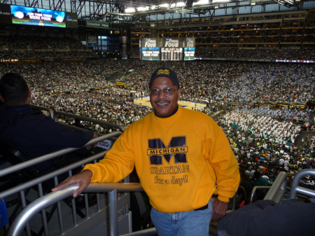 At the Final Four in Detroit