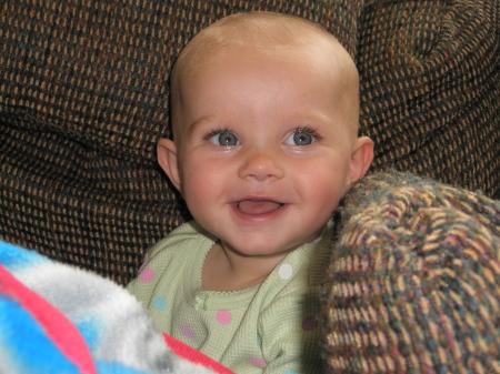 My granddaughter, Julianna - 7 months old