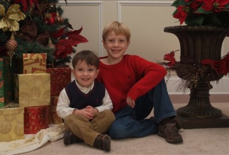 Dillon and Kendall - Christmas 2008