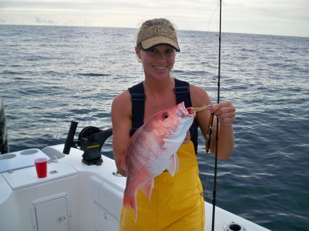 my first red snapper