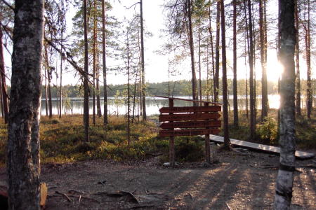 Finland camping