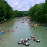 Tubing down the Guadalupe