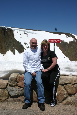 My mum and dad in Rocky Mountain National Park
