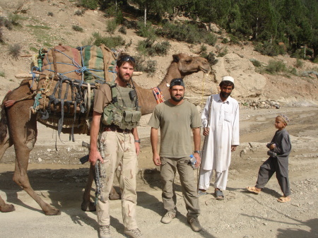 My son Ryan in Afghanistan (he's the tall one)