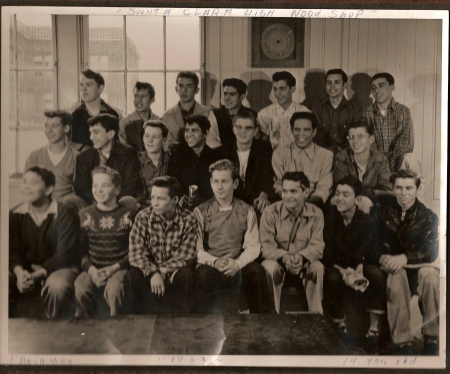 Jerry Phillips, Santa Clara High, 1953 to 1956