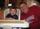 My son & Jacob (grandson)