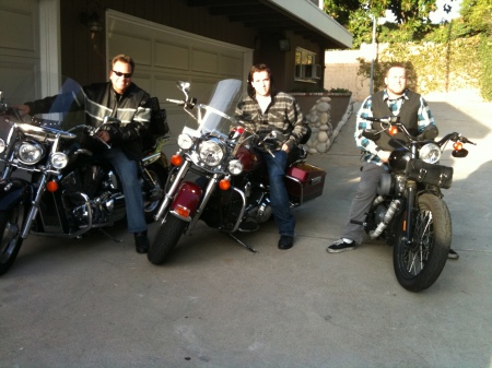 Me, Kyle and Nick out for a ride