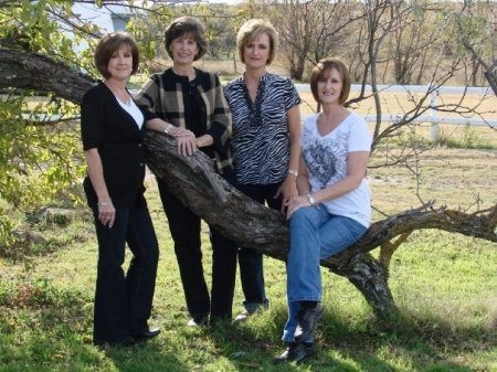 The Corber girls, Linda, Chris, Mary & Connie