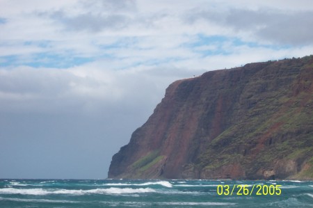 A coast in Kauai.