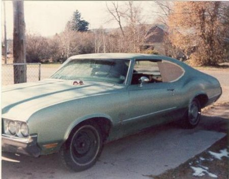 The '70 Olds when I got it.