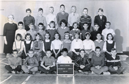 Hollyburn Grade 4 Division 7, 1964-65