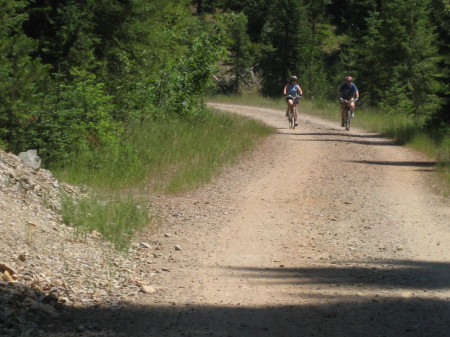 Riding the Hiawatha Trail